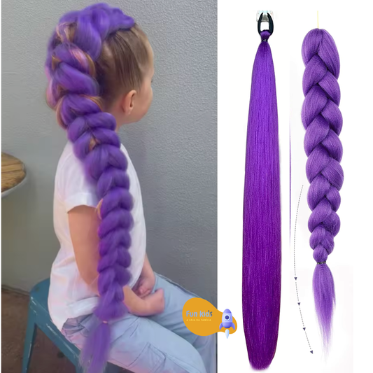 Aplique Rumi Penteado Roxo - Guerreiras do K-pop