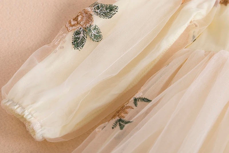 Vestido flora Infantil Menina