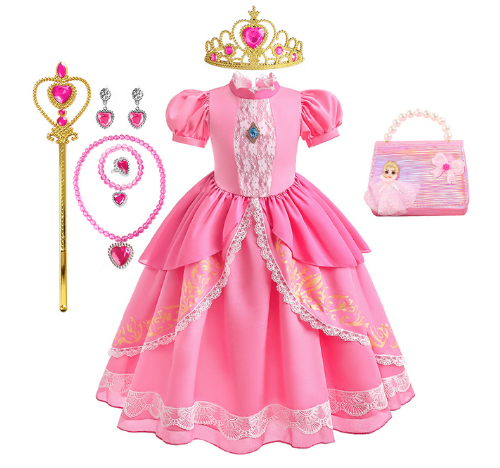 Vestido Princesa Peach Supreme - Mario Bros