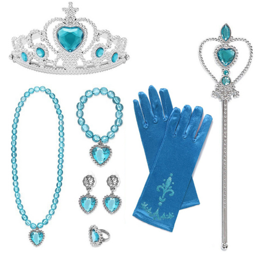 Acessório Conjunto Azul Claro Frozen