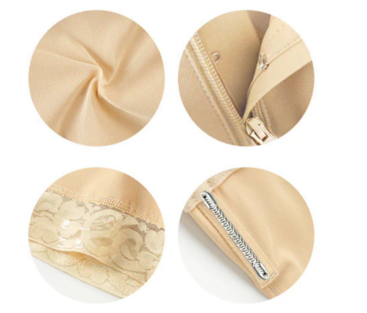 Bermuda Modeladora Leve - Compressora Abdomen