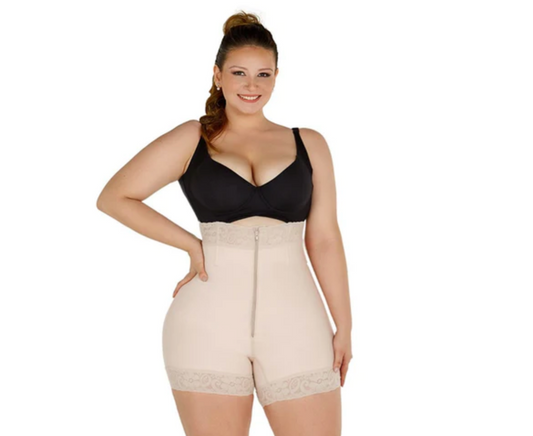 Bermuda Modeladora Leve - Compressora Abdomen