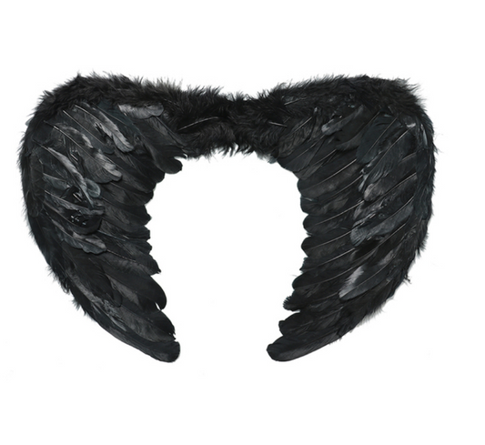 Acessório Asas Negras Malévola Halloween