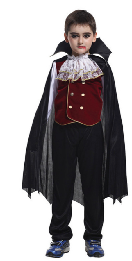 Fantasia Drácula Vampiro Renda