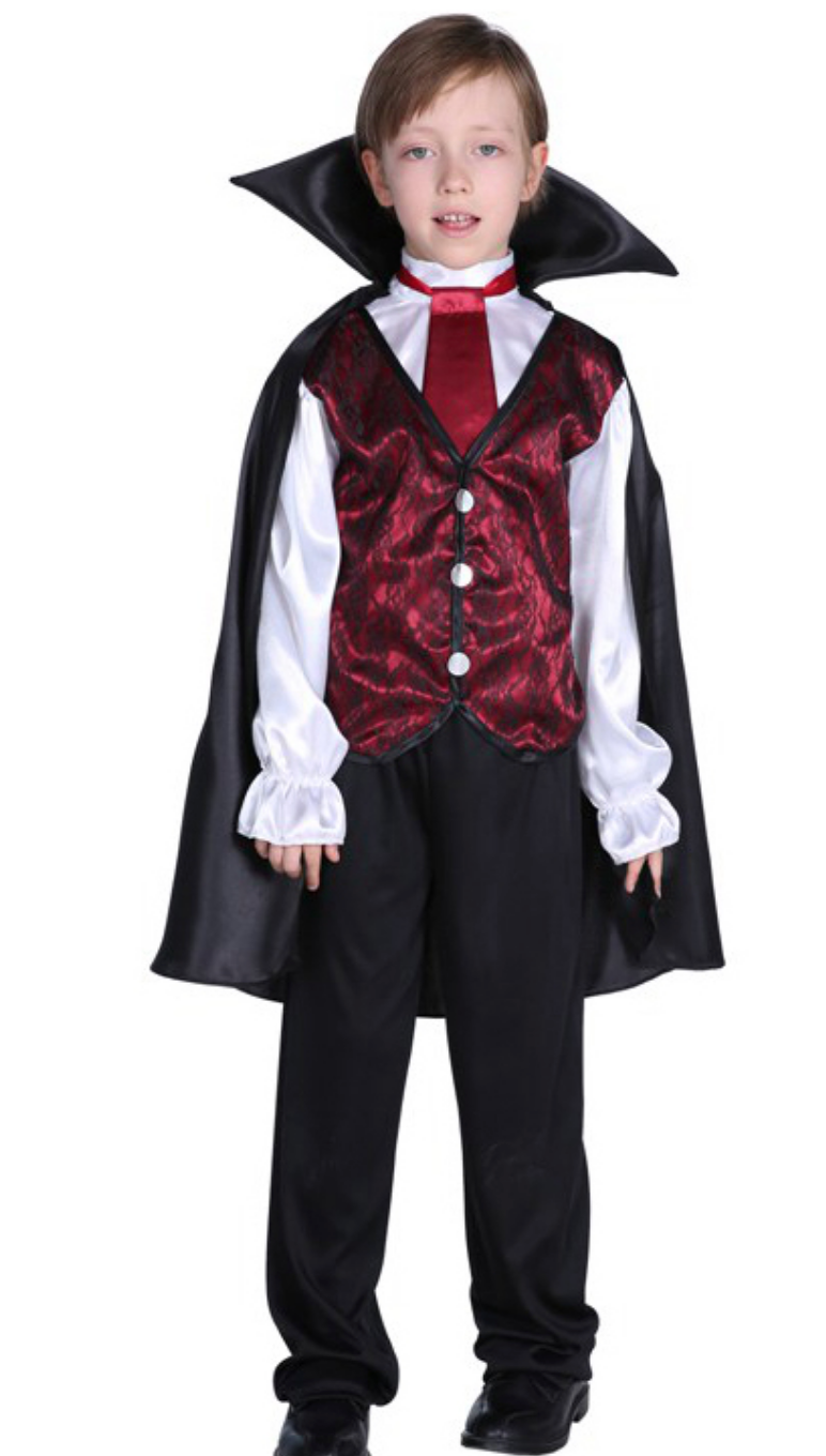 Fantasia Drácula Vampiro Gravata