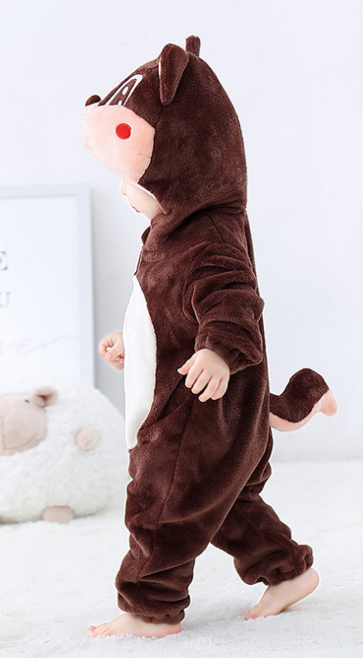 Pijama Esquilo Extra Soft Bebê