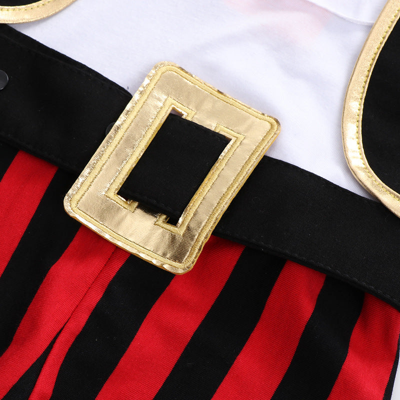 Fantasia Halloween Pirata Luxo Baby