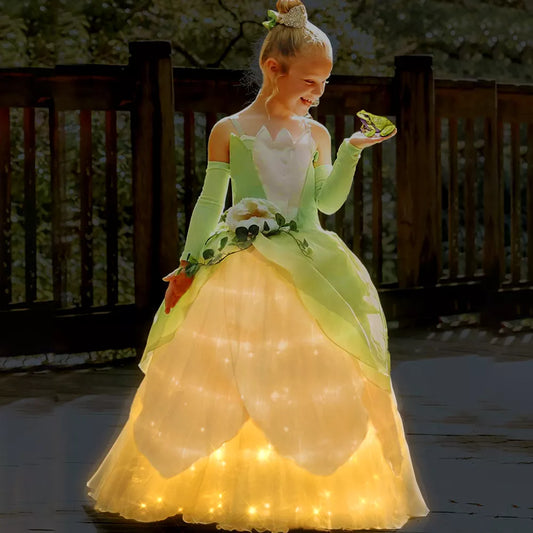 Fantasia Princesa Tiana Iluminada