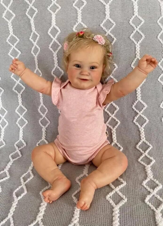 Bebê Reborn Cachinhos Dourados