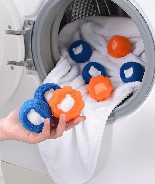 Kit Bola Mágica Lavanderia Removedor de Cabelo