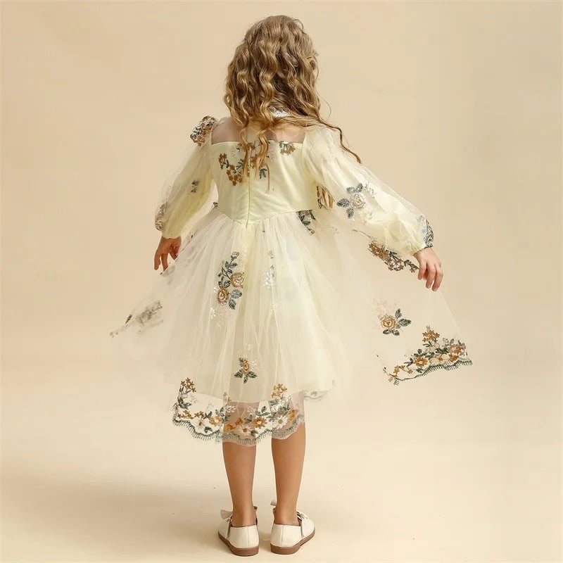 Vestido flora Infantil Menina