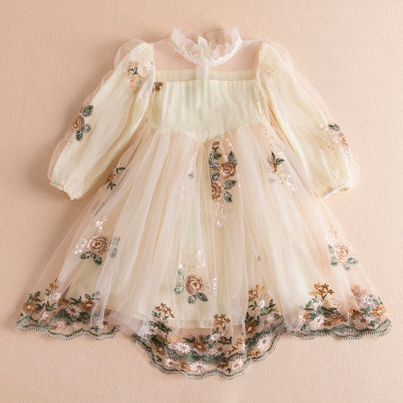 Vestido flora Infantil Menina