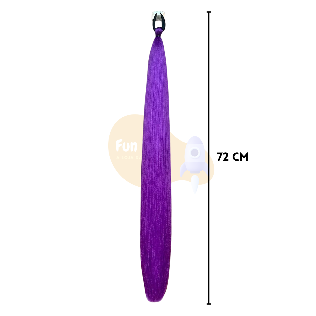 Aplique Rumi Penteado Roxo - Guerreiras do K-pop