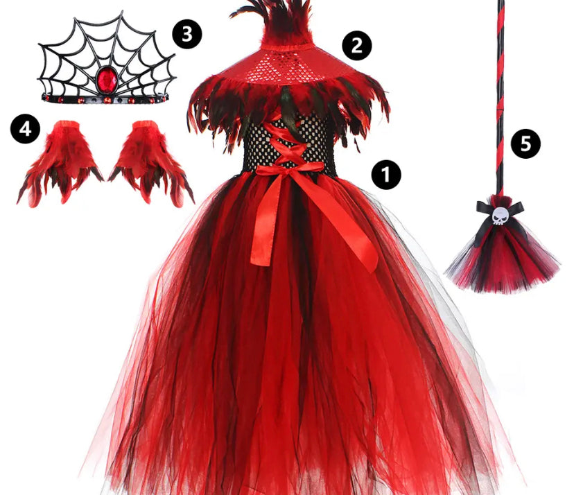 Fantasia Rainha Má Halloween Premium