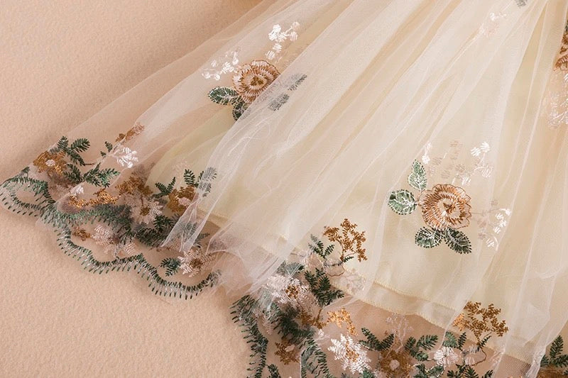 Vestido flora Infantil Menina