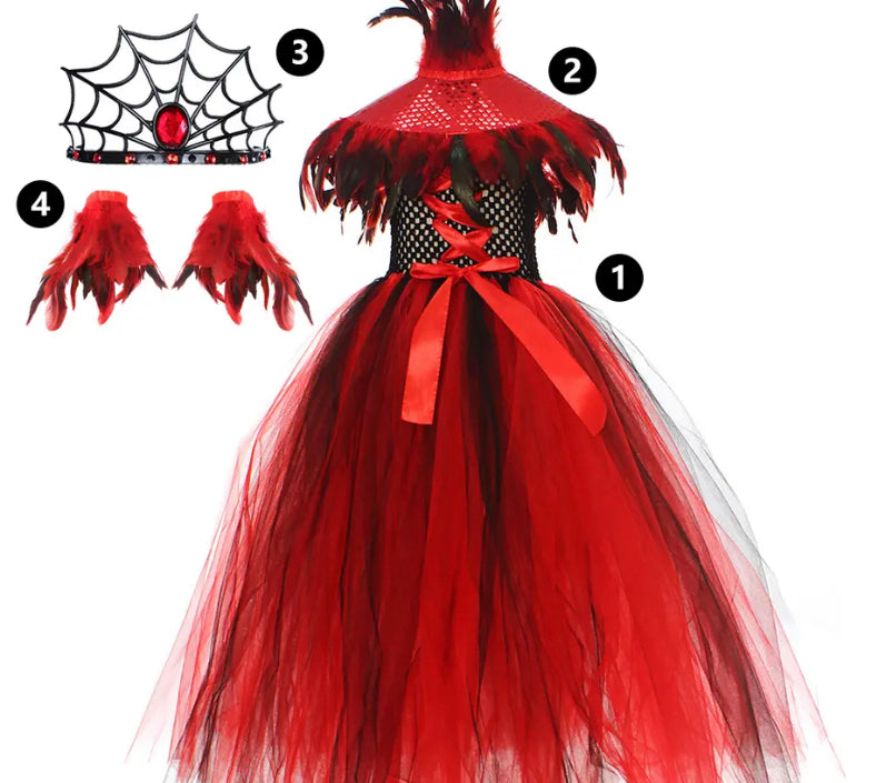 Fantasia Rainha Má Halloween Premium