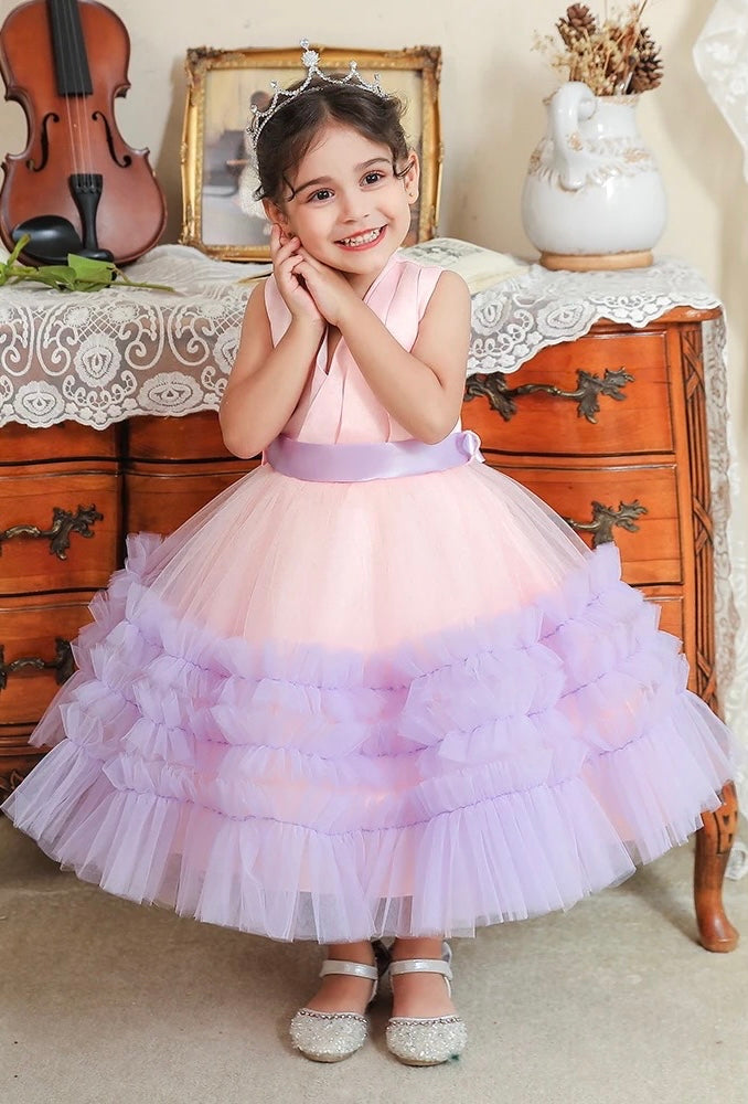 Vestido Princess Infantil Menina Natal