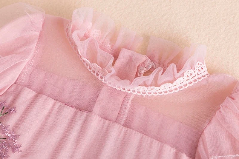 Vestido flora Infantil Menina