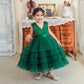 Vestido Princess Infantil Menina Natal