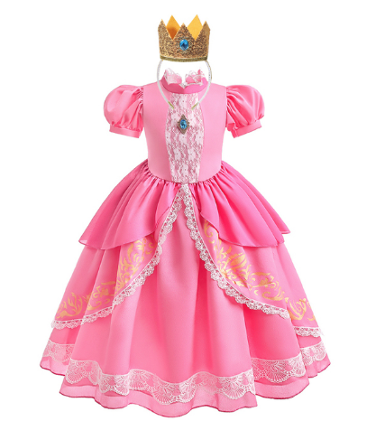 Vestido Princesa Peach Supreme - Mario Bros