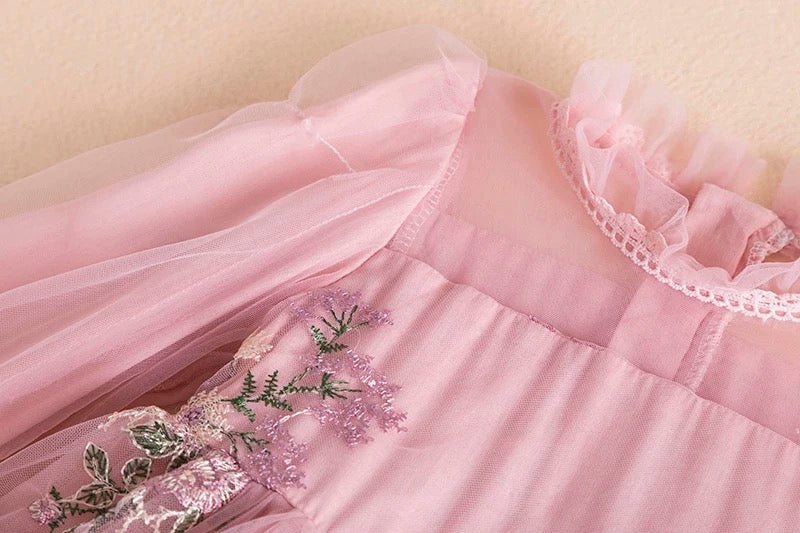 Vestido flora Infantil Menina