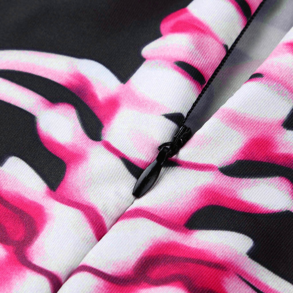 Fantasia Esqueleto Flores Pink Halloween Familiar Mamãe