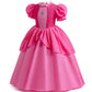Vestido Princesa Peach Super Mario Bros Luxo