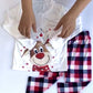 Pijama Rena Natal Familiar Infantil Menina