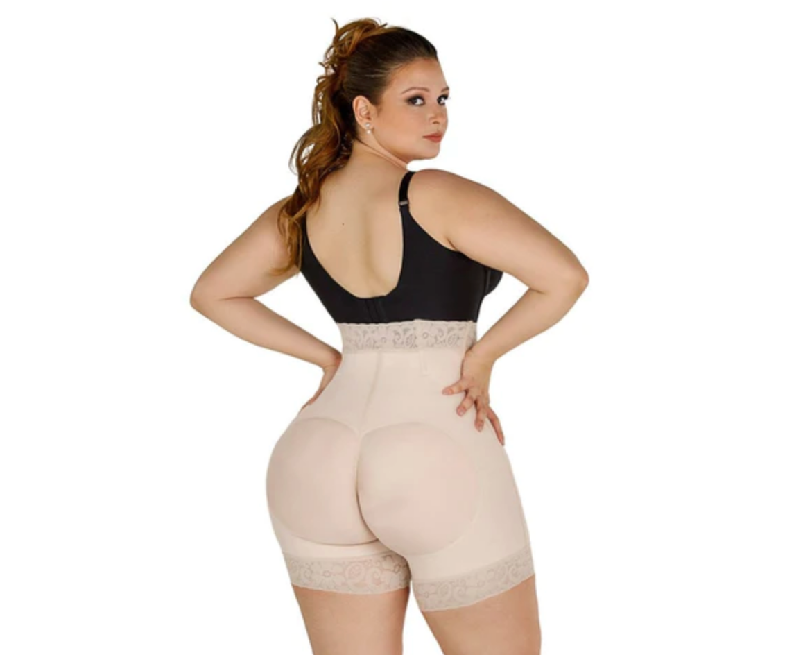 Bermuda Modeladora Leve - Compressora Abdomen