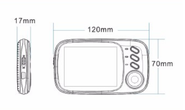 Babá eletrônica Top Tech com voz, visão noturna, controle de temperatura - taktark