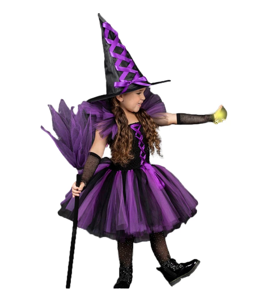 Fantasia Bruxinha Premium Halloween