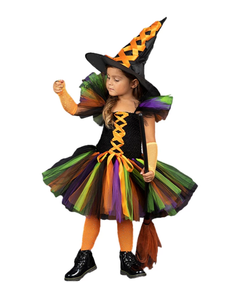 Fantasia Bruxinha Premium Halloween