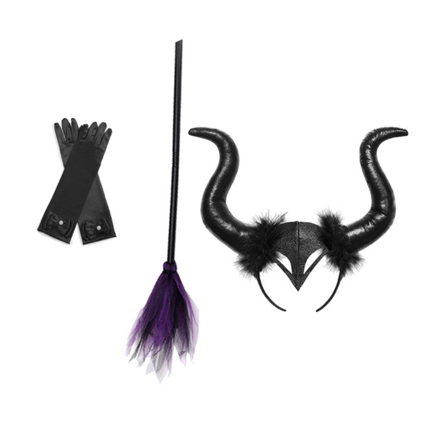 Acessório Chifre Malévola Halloween