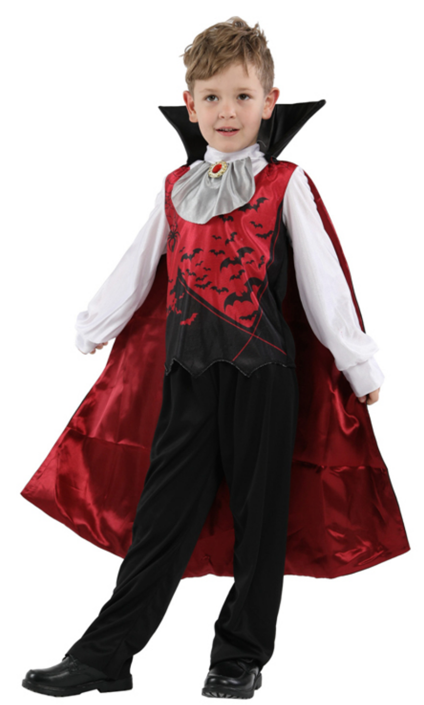 Fantasia Drácula Vampiro Morcego Elegante