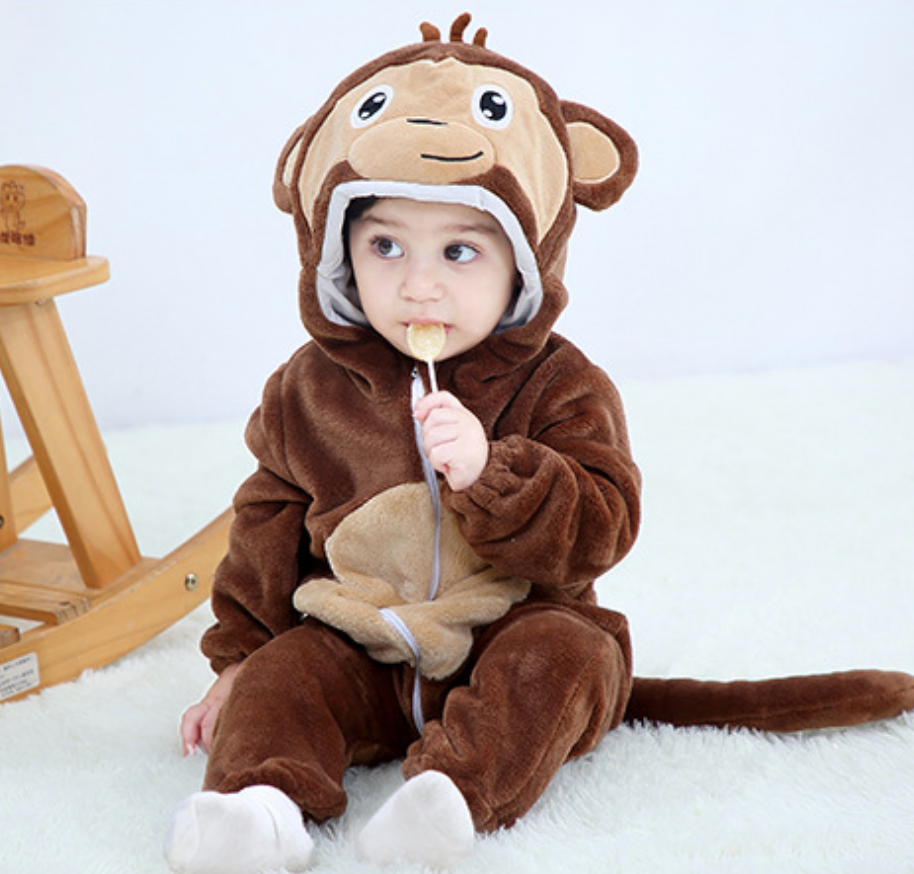 Pijama Macaquinho Extra Soft Bebê