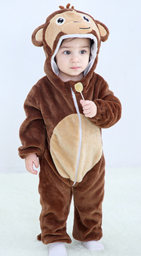 Pijama Macaquinho Extra Soft Bebê