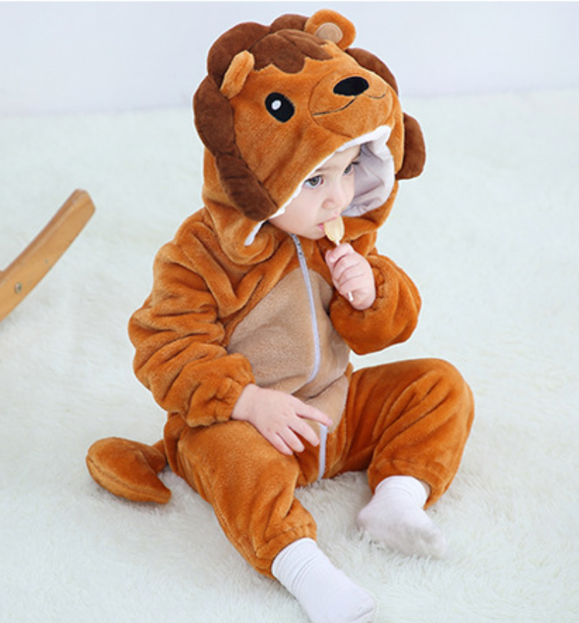 Pijama Leão Extra Soft Bebê