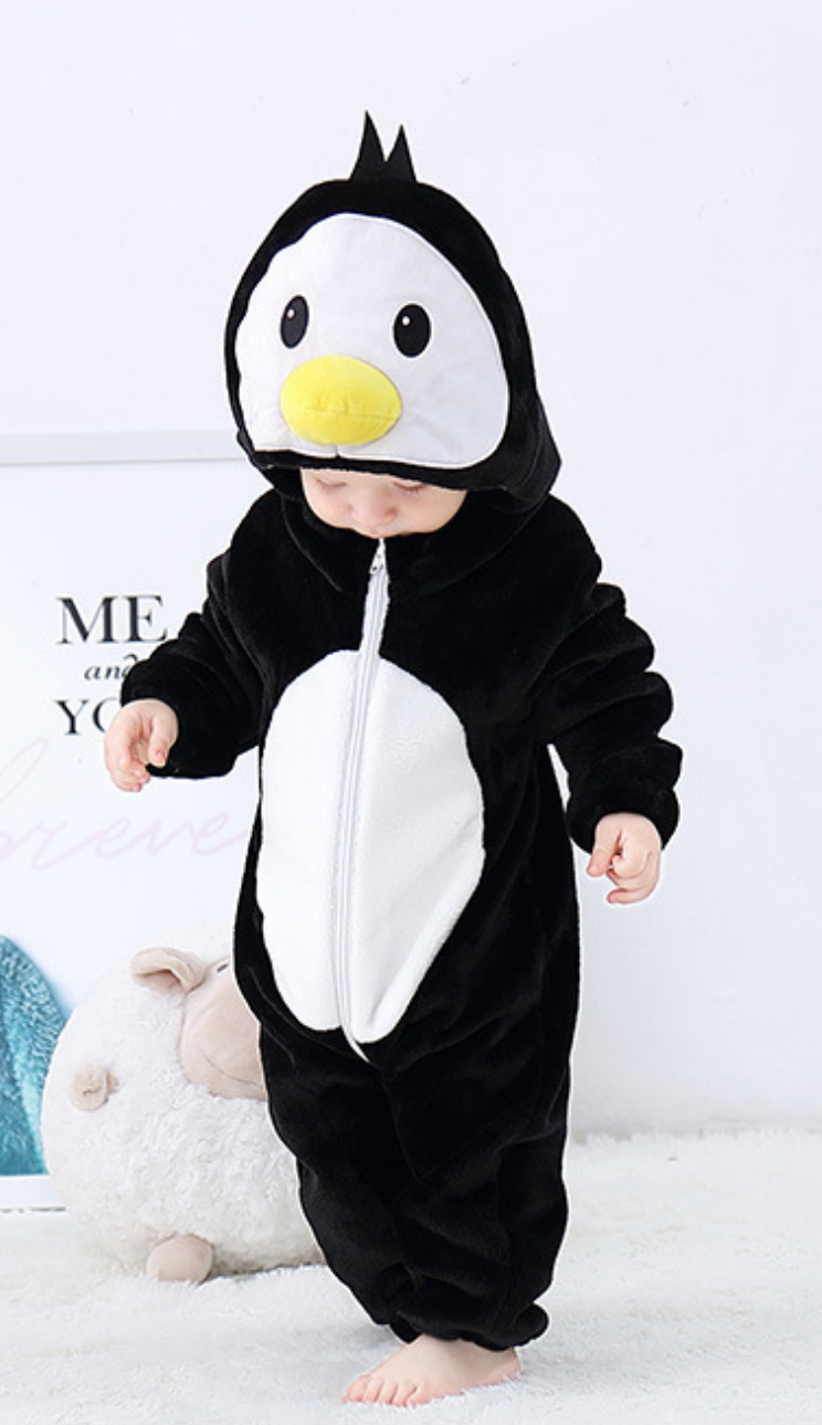 Pijama Pinguim Extra Soft Bebê