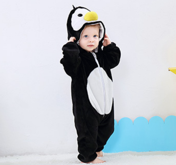 Pijama Pinguim Extra Soft Bebê