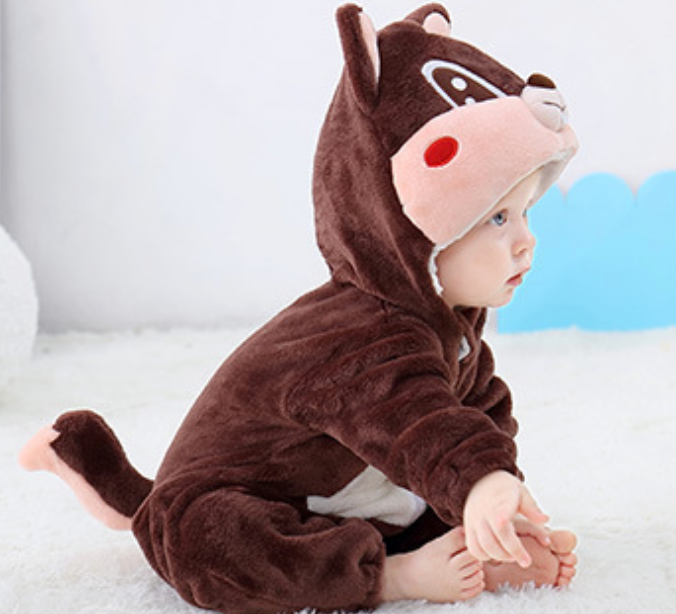 Pijama Esquilo Extra Soft Bebê