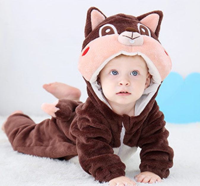 Pijama Esquilo Extra Soft Bebê