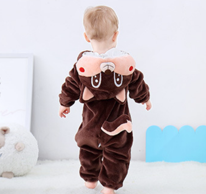 Pijama Esquilo Extra Soft Bebê