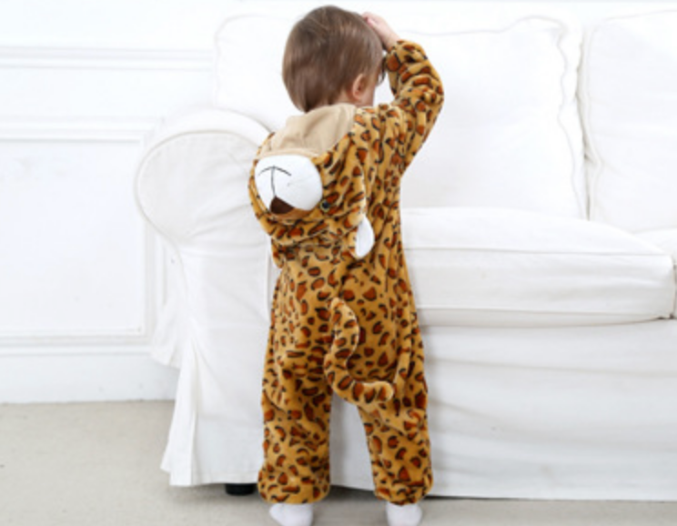 Pijama Onça Extra Soft Bebê