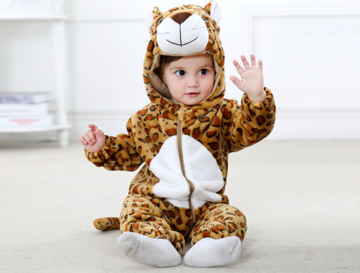 Pijama Onça Extra Soft Bebê