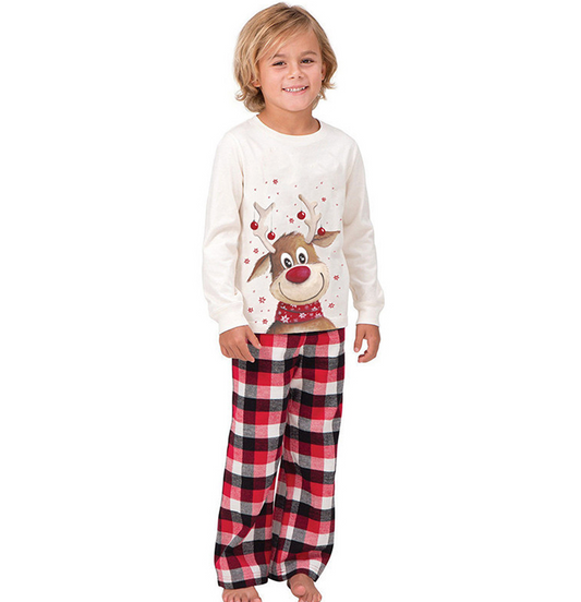 Pijama Rena Natal Familiar Infantil Menino