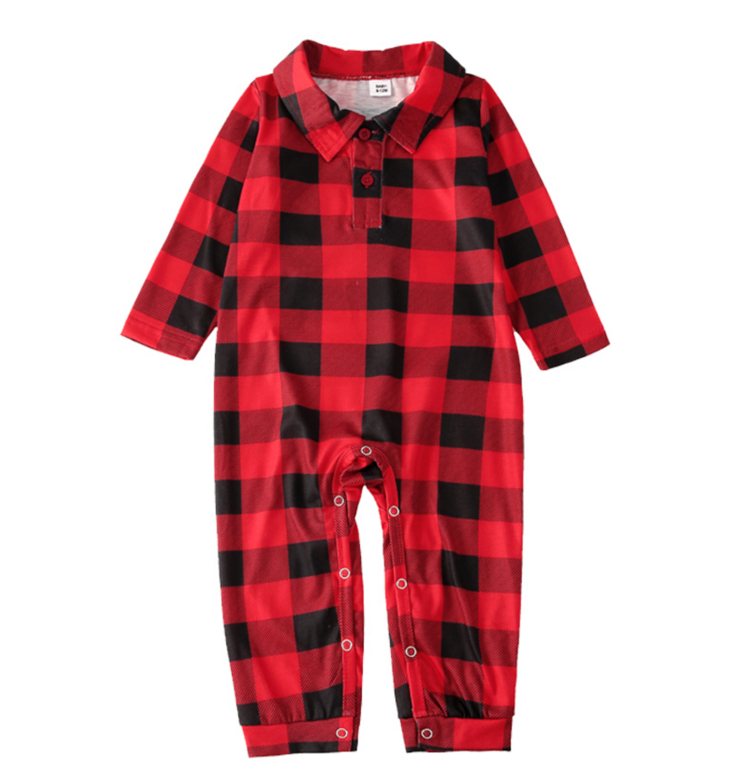 Pijama Xadrez Vermelho Natal Familiar Infantil Bebê