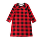 Pijama Xadrez Vermelho Natal Familiar Infantil Menina