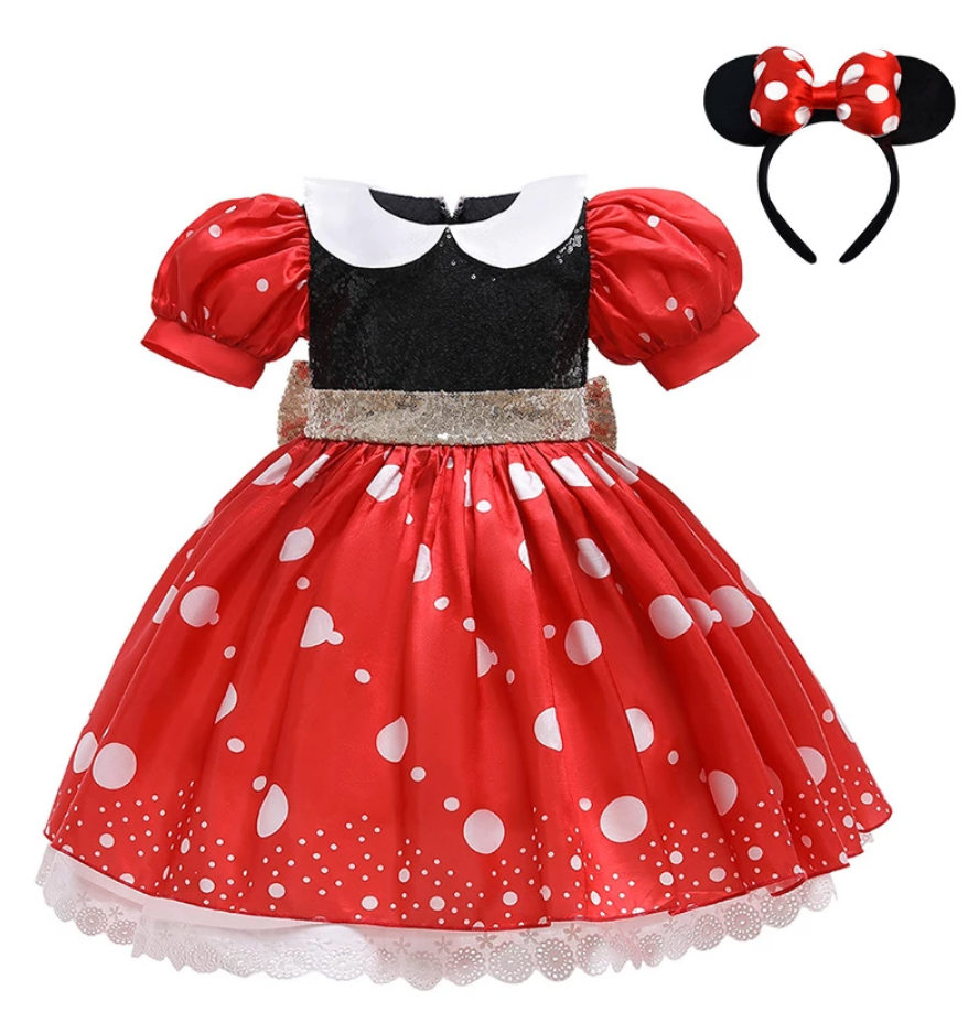 Fantasia Minnie Luxo Baby