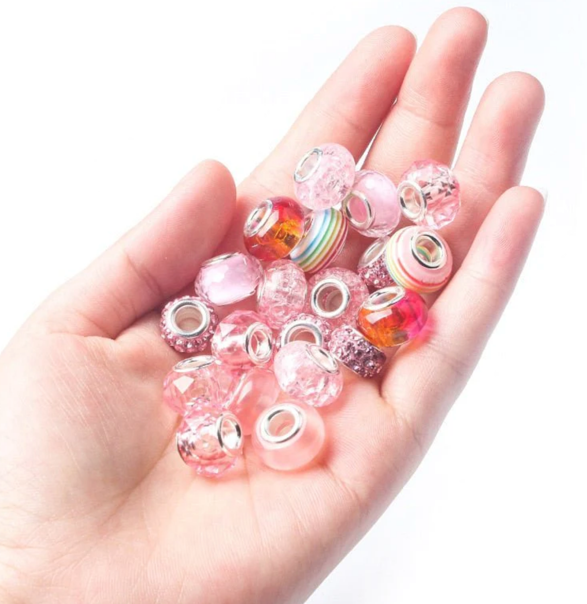 Kit DIY Pulseira 63 peças - Rainbow Creator