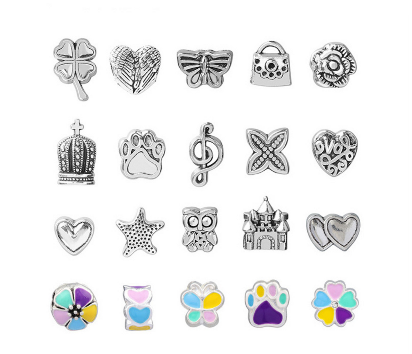 Kit DIY Pulseira 63 peças - Rainbow Creator